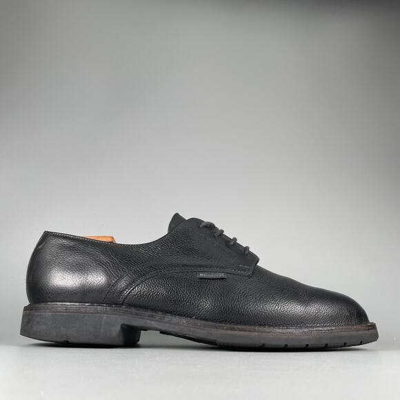 Mephisto Air Relax Goodyear Welt Men 10.5 Black Pebbled Leather Plain Toe Casual main image 4